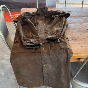 Outback Australian oil skin duster XS
